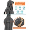 SUN CUBE Surf Poncho Changing Robe with Hood, Thick Quick