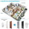 Wireless Doorbell,Waterproof Door Bell with 60 Chimes 90 Db 5