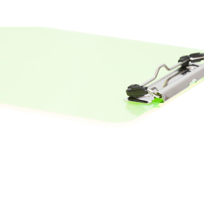 Maul writing board, plastic, A4 clipboard, hanging loop yellow