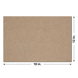 Reskid Chipboard Sheets 12" x 18" - 30 Point (0.03 inch) Thick | 100 Sheets | Sturdy Chip Board for Crafts, DIY Projects, Scrapbooking