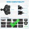 JCTRIWAY CD Mount for Carplay Screen, 360° Rotation CD Slot