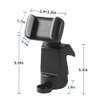 Voodonala for Jeep JK Phone Holder Mount with Storage Tray