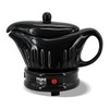 Prime Cuisine 17oz Electric Gravy Boat Warmer, Ceramic Gravy Boat