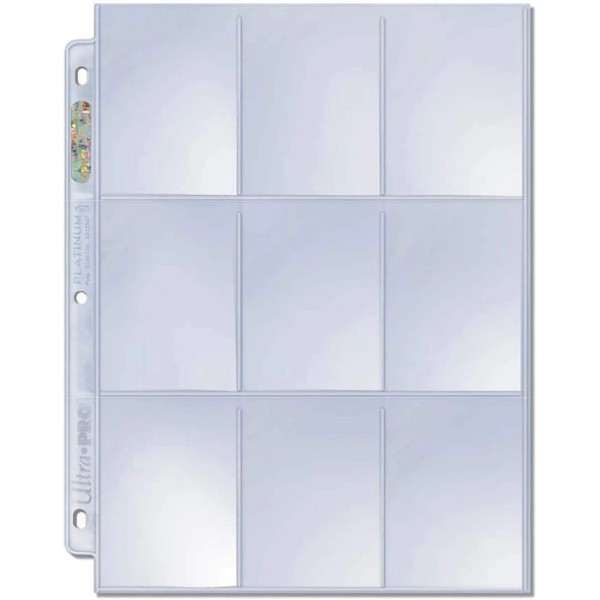 Platinum Series 9-Pocket Pages (50 ct.) - Card Sleeves Binder