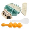 Onigiri Mold Set, Make 6PCS Triangle Onigiri Quickly, Foldable Design