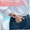 KONTONTY Electroplated Watch Case Cover for Smartwatch Protective Shell Scratch-Resistant