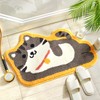 Ankah Shower Mat, Bath Mat Cute, Cartoon Picture Design Shower