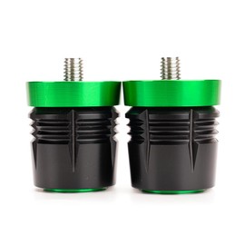 Mowok Motorcycle Handlebar Grips End Slider Protective Cover Decorative Plugs for Kawasaki Z900 Z 900 2017-2023 2024 2025 Z650 Z400 Z500 Z750 Z800 Z1000 Ninja 1000SX Versys650 Ninja 500 0 SE 0 SE SE