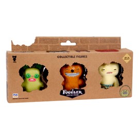 Bizak 64110210-2 Fuggler 3 Figures 6.5 cm with Collectible Poster, 44 Figures to Collect, for Boys and Girls from 4 Years