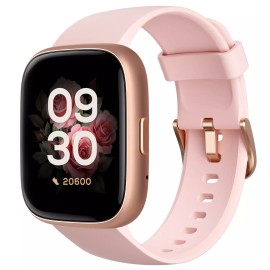 TOOBUR Smart Watch for Women, 1.83'' Waterproof Smartwatch, Bluetooth IOS & Android - Pink