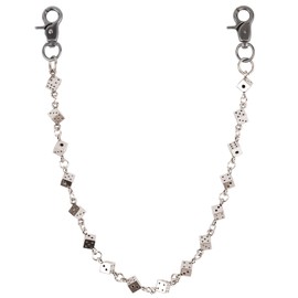 PINKPIN Unisex Dice Pants Wallet Keychain with Dice for Jeans, Wallets, and Belts, Punk Rock and Casual Streetwear Clothing Accessories