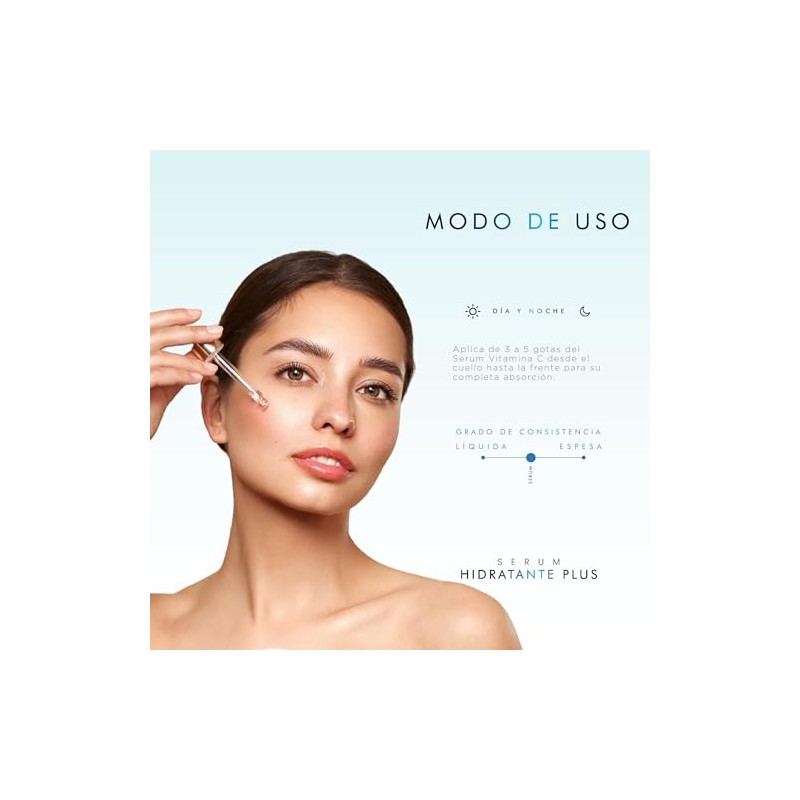 Purezanatur Serum Acido Hialurónico Niacinamida Colágeno Elastina Facial Suero Hidratante