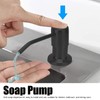 Soap Dispenser, Liquid Soap Dispenser, Embedded Dispenser for Kitchen Sink,