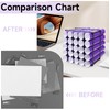 volepet Vinyl Storage Rack 25-Holes Metal Vinyl Roll Holder Black