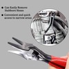 Universal Car Hose Remover Pliers, Rugged Fuel Pipe Separator for