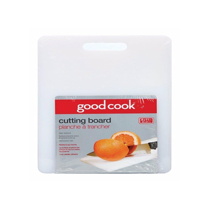 GoodCook Everyday Solid Polyethylene Cutting Board, 8 x 11-Inch, Non-Porous