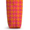 Orange and Hot Pink Houndstooth Preppy Aesthetic Classic Tote Bag