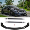 KEEPDSGN For Infiniti G37 G35 Coupe Sedan Front Bumper Lip