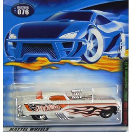 Hot Wheels 2001 Loco-Motive Series Metrorail Nash Metropolitan 4/4 WHITE #76 #076 1:64 Scale