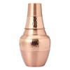 Pure Copper Bed Side Carafe for Ayurveda Health Benefits -