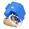 Electric Ball Valve BSP Brass Motorized Mini DN15 1/2in DC9~24V