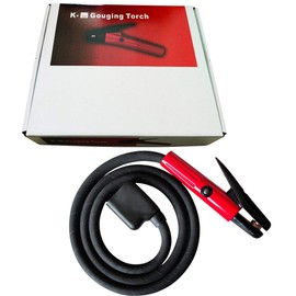 TBVECHI Arcair Carbon Arc Gouging Torch Gun, K4000 Air Carbon Angle Arc Gouging Torch with 7ft Cable 1000 AMP PRO