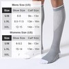 CelerSport 3 Pairs Compression Socks for Men and Women 20-30