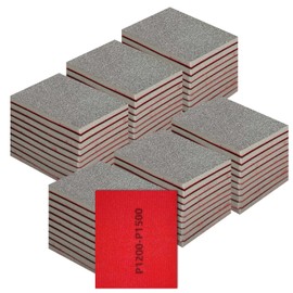 Sanding Sponge Set 60Pcs 1200-1500 Grit Sanding Block Pads Dry Wet Sanding Sponge Soft Foam Fine Drywall Sandpaper for Crafts Furniture Wood Drywall Metal Rust Removal Polishing