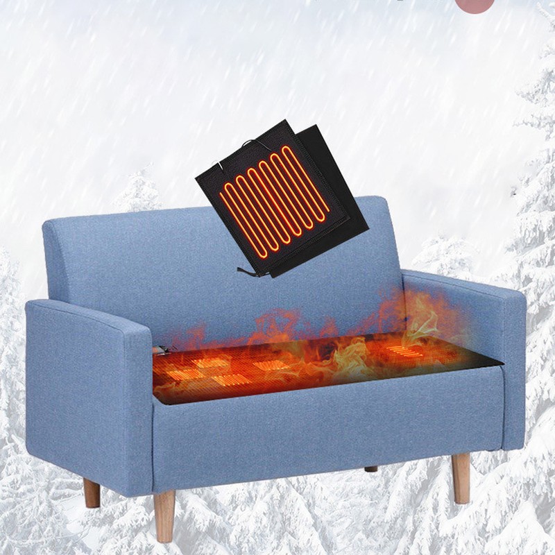 Heated Sleeping Bag Pad Mattress USB Power Warm Heating Mat