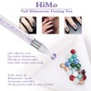 Nail Rhinestone Picker Dotting Tool with Extra 2 Wax Head,