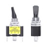 Taiss 2Pcs Rocker Toggle Switch Lighted 30A 12V DC SPST