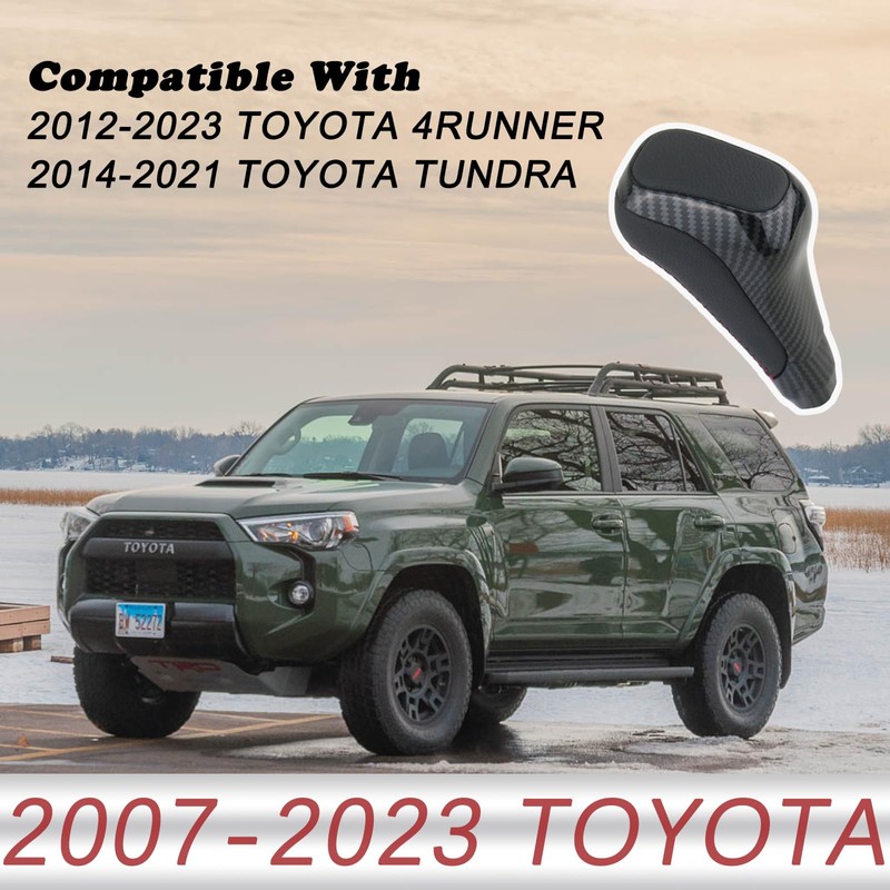 TQPONLY Automatic Gear Shift Knob Compatible with 2012-2023 Toyota 4Runner