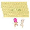Moruiero 96PCS Adhesive Tape for Sonny Angel Looking Back, Skewed