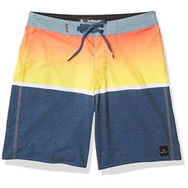Rip Curl Mirage Sunrise - Pantalones Cortos elásticos para Hombre, Naranja, 30