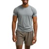 5 Pack Quick Dry Mens T-Shirts Moisture Wicking Athletic Workout