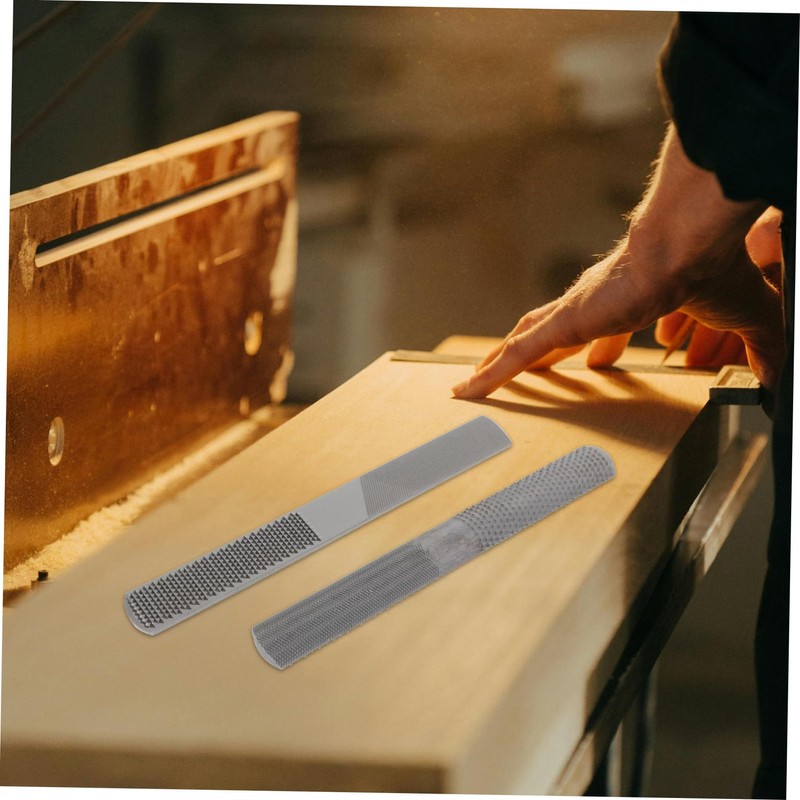 Operitacx 2pcs Wood Rasp File Woodworking Hand Tools Files for