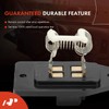 A-Premium HVAC Blower Motor Resistor with Wire Harness Kit Compatible