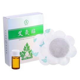 FRCOLOR 5pcs Moxibustion Pasters Natural Wormwood Stickers for Back Pain Waist Pain Pad Knee Sticker Lumbar Vertebra Sticker Easy to Use