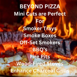 Cattleack Smok'in Tinder - Elevate Your Pizza Game with Mini Oak Pizza Oven Wood - Perfect for Portable Ovens, Fireplaces, BBQs - 15 lbs of Premium Firewood Kindling