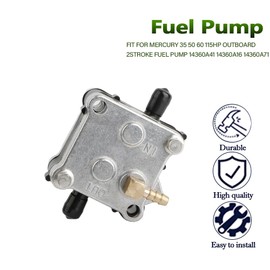 Fuel Pump For Mercury 35 50 60 115HP Outboard 2Stroke Fuel Pump 14360A41 14360A16 14360A71