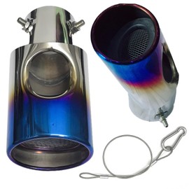 Temiry Muffler Cutter, For HiAce/Regius Ace 200 Series 200 Series Stainless Steel Muffler Cutter, For Light Vehicles, For 200 Series Hiace Custom Muffler Cutter, Downward Facing, 19.7 inches (500 mm)