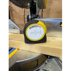 SCRATCHMax Erasable Tape Measure Note Pad & Sticker (10 Pack) - Eraseable Note Pad & Measuring Tape Sticker