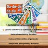 Tarjetas didácticas Escolares. Tarjetas Flash. Aprende sílabas en español, Capítales