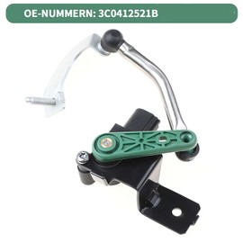Level sensor front right, sensor headlight range adjustment, level sensor, light width sensor, 3c0412521b, headlight level sensors, level sensor, air suspension, headlight range control q3