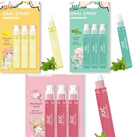 3 Count Mint Breath Spray Mouth Spray Breath Freshener Oral Care for All Ages 0.33OZ (10ML) - Specification: Mint Lemon Flavor