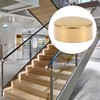 Uonlytech Handrail End Caps 2 Pack Round Hand Railing End