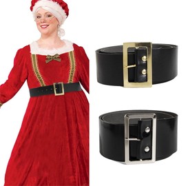 MinnowXY Christmas Santa Belt Belt Men 49'' Long Mens Costume Belt For Women Men Kids Santa Cosplay Supplies, Silver