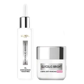 Loréal Glycolic Bright Sérum Anti Manchas Kit 2                                                                                                       
