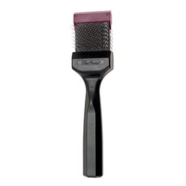 Les Pooch Pro Purple Hard Slicker Brush, The Best Care for your Best Friend, Suitable for Course Thick Thick-Curly & Double Coated Dogs, Single