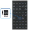 BUNKER INDUST Set of 2 Decal Sticker Label Sheet for